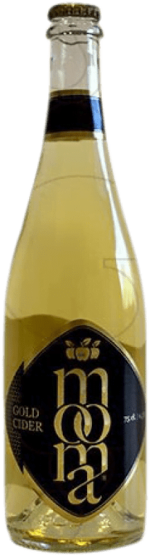 7,95 € Spedizione Gratuita | Sidro Moma Gold — Edizione Oro Spagna 75 cl Manzana — Mela