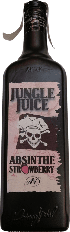 10,95 € Envio grátis | Absinto Jungle Juice. Strawberry Espanha Garrafa 70 cl