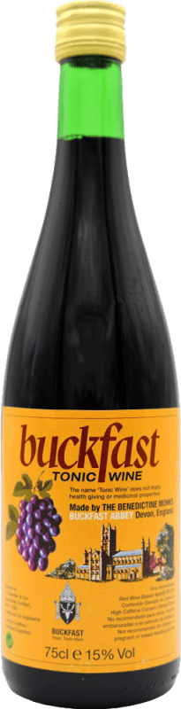 13,95 € Envio grátis | Licores Buckfast Tonic Wine Reino Unido Garrafa 75 cl