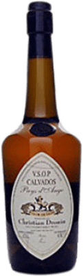 67,95 € Kostenloser Versand | Calvados Christian Drouin V.S.O.P. Very Superior Old Pale Frankreich Flasche 70 cl