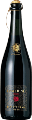 10,95 € Kostenloser Versand | Liköre Bottega Fragolino Rosso Italien Flasche 75 cl
