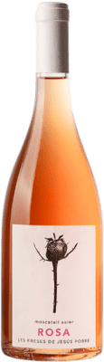 19,95 € Envio grátis | Vinho Rosé Les Freses Rosa D.O. Alicante Comunidade Valenciana Espanha Moscatel 75 cl