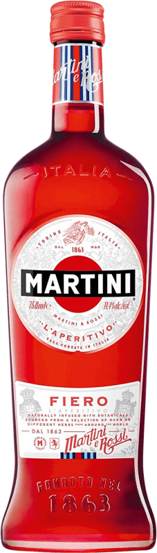 15,95 € Envio grátis | Vermute Martini Fiero Itália 75 cl