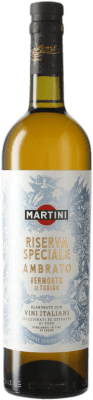 17,95 € Spedizione Gratuita | Vermut Martini Ambrato Speciale Riserva Italia Bottiglia 75 cl