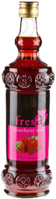 6,95 € Spedizione Gratuita | Liquori López Jiménez Moscatel Fresa Spagna Moscato Giallo Bottiglia 75 cl