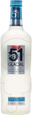 10,95 € Envio grátis | Aperitivo Pastis Pernod Ricard 51 Glacial França Garrafa 70 cl