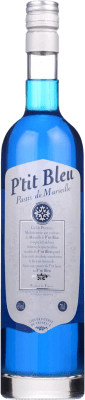 19,95 € Free Shipping | Pastis Petit Bleu Blue Edition France Bottle 70 cl