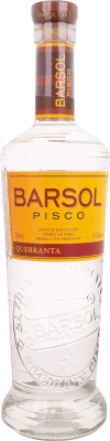 31,95 € Envio grátis | Aguardente Pisco Barsol Primero Quebranta Peru Garrafa 75 cl