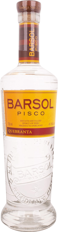 31,95 € 送料無料 | ピスコ Barsol Quebranta — ケブランタ, Primero — 最初 ペルー 70 cl