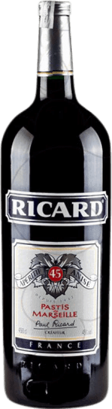 119,95 € Envio grátis | Pastis Pernod Ricard França Garrafa Rehoboão 4,5 L