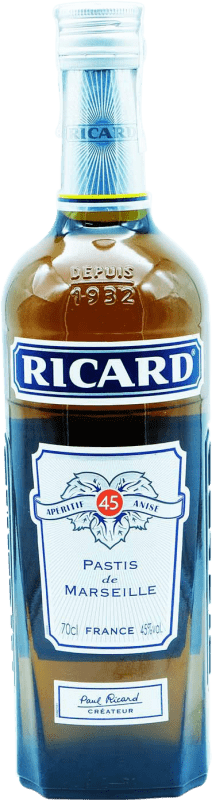 29,95 € 送料無料 | パスティス Pernod Ricard Kósher フランス ボトル 70 cl