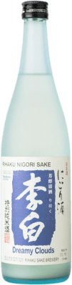 44,95 € Free Shipping | Sake Rihaku Nigori Japan Bottle 72 cl