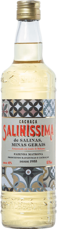 12,95 € 免费送货 | Cachaza Salinissima 巴西 瓶子 70 cl