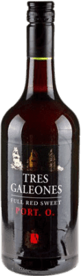 3,95 € Envio grátis | Licores Tres Galeones Red Espanha Garrafa 1 L