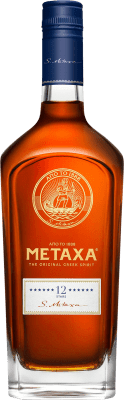 51,95 € Бесплатная доставка | Бренди Metaxa 12 Estrellas Греция 12 Лет 70 cl