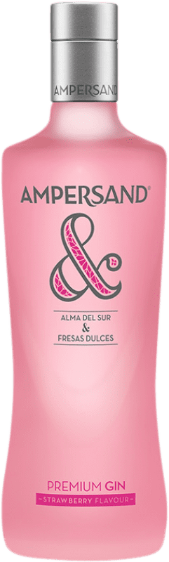 16,95 € 免费送货 | 金酒 Ampersand Gin Strawberry 英国 瓶子 70 cl