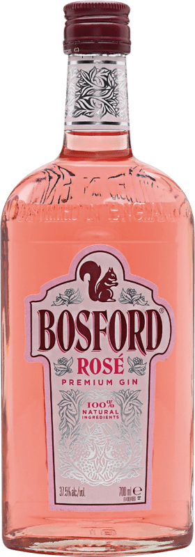 11,95 € 免费送货 | 金酒 Bosford Gin Rosé Premium 英国 瓶子 70 cl