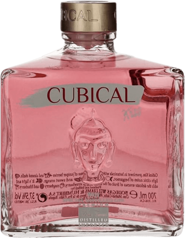 32,95 € Бесплатная доставка | Джин Williams & Humbert Cubical Kiss Gin Испания бутылка 70 cl