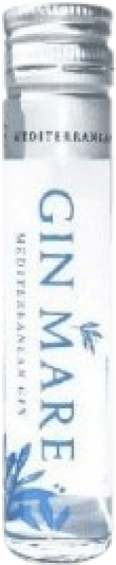 5,95 € Free Shipping | Genever Gin Global Premium Gin Mare Mediterranean Spain Miniature Bottle 5 cl