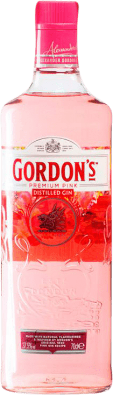 17,95 € Kostenloser Versand | Gin Gordon's Pink Großbritannien Flasche 70 cl