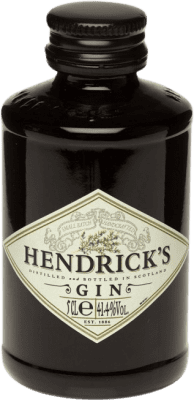 4,95 € Envío gratis | Ginebra Hendrick's Reino Unido Botellín Miniatura 5 cl
