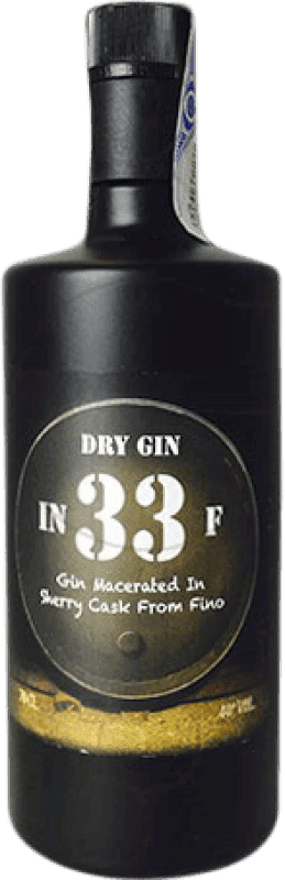 31,95 € Kostenloser Versand | Gin In 33 F Gin Spanien Flasche 70 cl