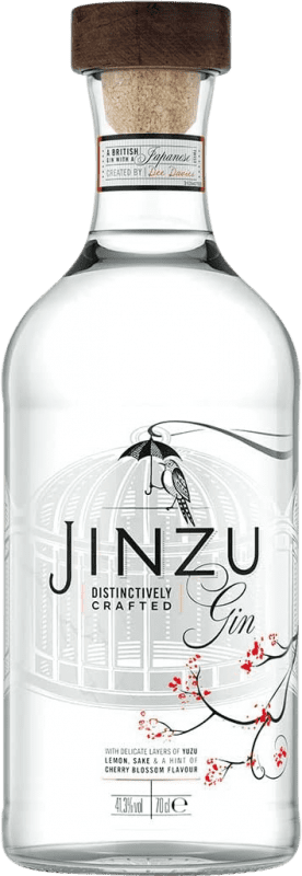 44,95 € Envio grátis | Gin Leven Jinzu Gin Escócia Reino Unido Garrafa 70 cl