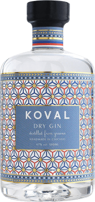 34,95 € Бесплатная доставка | Джин Koval Dry Gin Соединенные Штаты бутылка Medium 50 cl