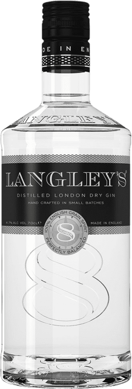 15,95 € Бесплатная доставка | Джин Langley's Gin Объединенное Королевство бутылка 70 cl