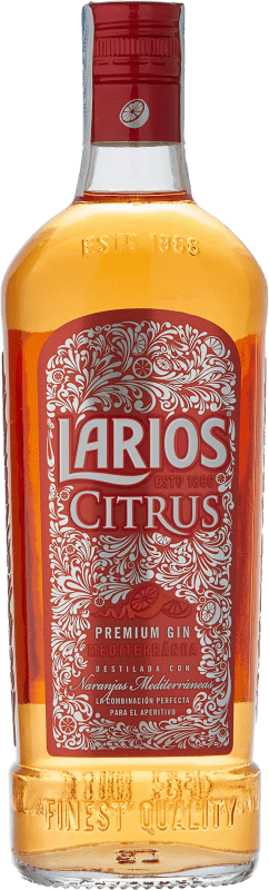 19,95 € 免费送货 | 金酒 Larios Citrus 西班牙 瓶子 70 cl