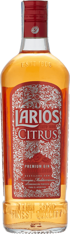 17,95 € Бесплатная доставка | Джин Larios Испания 70 cl Citrus — Цитрус, Naranja — Апельсин