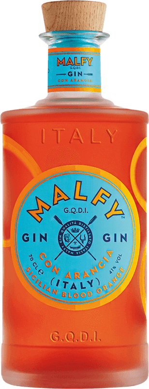 31,95 € Spedizione Gratuita | Gin Malfy Gin Arancia Italia Bottiglia 70 cl