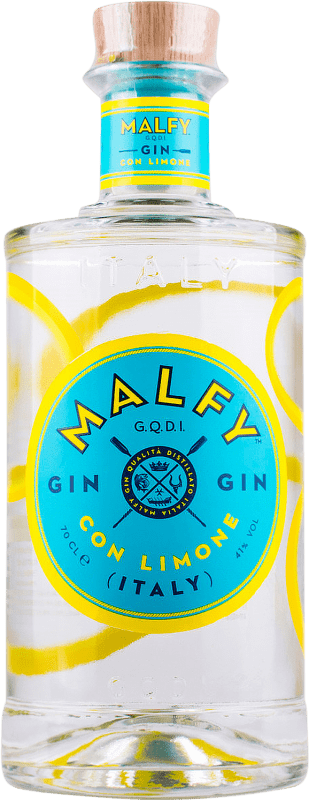 29,95 € Spedizione Gratuita | Gin Malfy Gin Limone Italia Bottiglia 70 cl