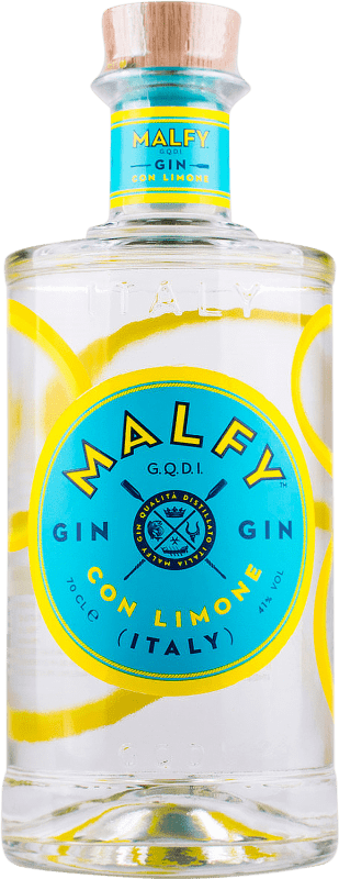 32,95 € Envío gratis | Ginebra Malfy Limone Italia Botella 70 cl