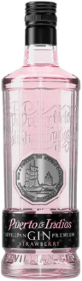 19,95 € Envio grátis | Genever Gin Puerto de Indias Espanha 70 cl Strawberry — Morango