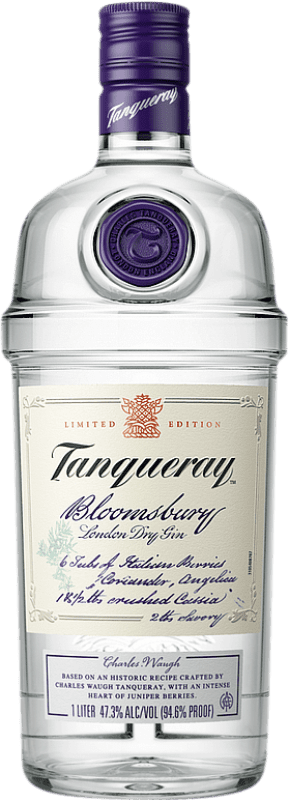 63,95 € Бесплатная доставка | Джин Tanqueray Bloomsbury Объединенное Королевство бутылка 1 L