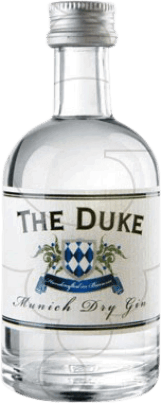 3,95 € Бесплатная доставка | Джин The Duke Германия миниатюрная бутылка 5 cl