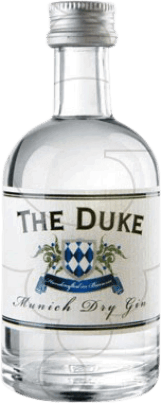 3,95 € Envio grátis | Genever Gin The Duke Alemanha Garrafinha Miniatura 5 cl