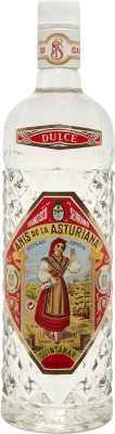18,95 € Kostenloser Versand | Anislikör La Asturiana Dulce — Lieblich Spanien 1 L
