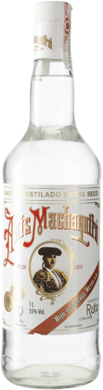 19,95 € Envio grátis | Anis Anís Machaquito Seco Espanha Garrafa 1 L