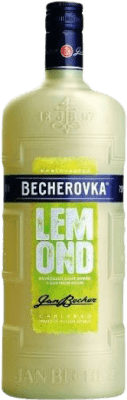 23,95 € Envío gratis | Licores Becherovka Lemond República Checa Botella 1 L