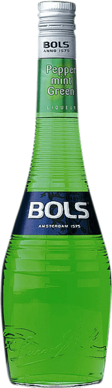 17,95 € 免费送货 | 草本利口酒 Bols Green — 绿色 荷兰 70 cl Peppermint — 薄荷