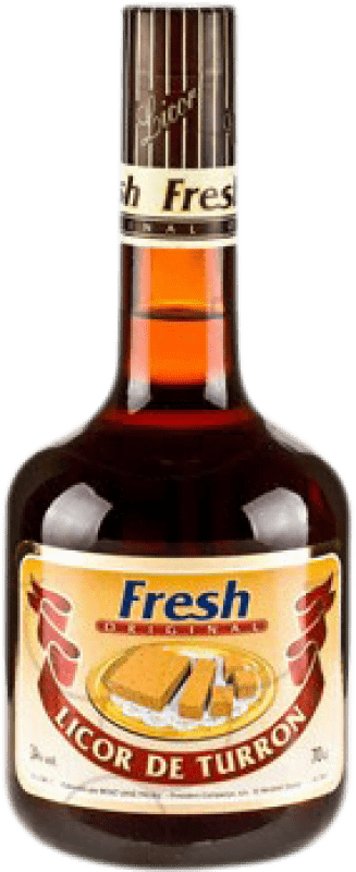 7,95 € Envío gratis | Licores Fresh Licor de Turrón España Botella 70 cl