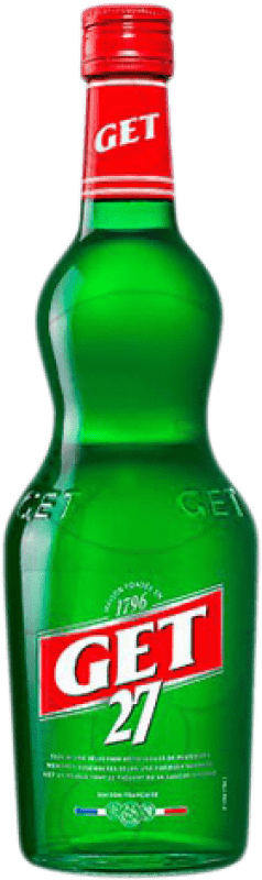 22,95 € Spedizione Gratuita | Liquori Get 27 Pippermint Francia Bottiglia 1 L