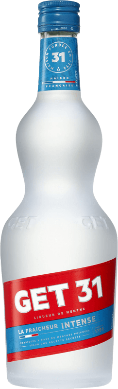 24,95 € Envio grátis | Licor de Ervas Get 31 França 1 L White Peppermint — Hortelã-Pimenta Branca