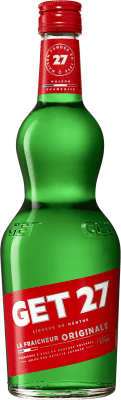 15,95 € Бесплатная доставка | Травяной ликёр Get 27 Франция 70 cl Peppermint — Мята