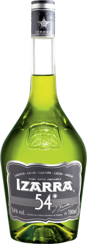 46,95 € Spedizione Gratuita | Liquori Izarra 54 Francia Bottiglia 70 cl