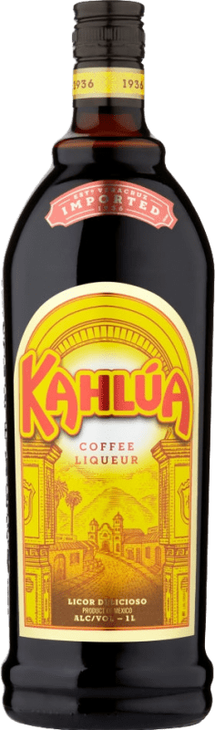 24,95 € Бесплатная доставка | Ликеры Kahlúa Licor de Café Мексика бутылка 1 L