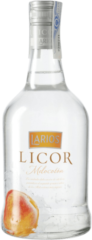 5,95 € Envio grátis | Schnapp Larios Melocotón Espanha Garrafa 70 cl