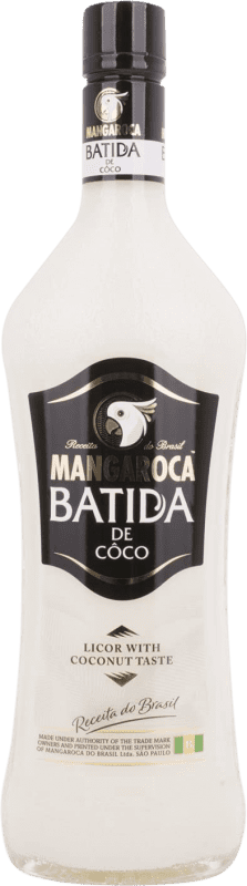 12,95 € Envío gratis | Licores Mangaroca Batida de Coco Brasil Botella 70 cl